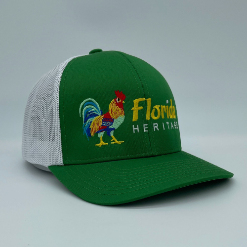 The Heritage Rooster Kelly Green/White