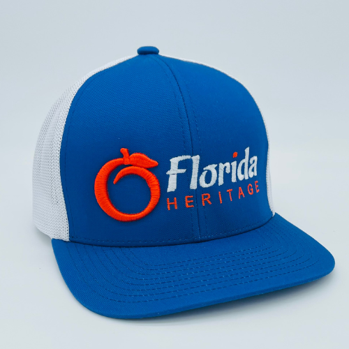 The Heritage Trucker Royal/White