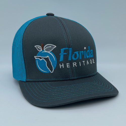 The Heritage Series Charcoal-Neon Blue