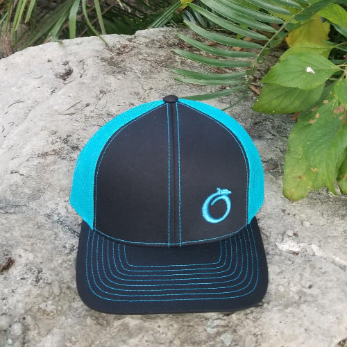 The Florida Side Kick Black/Neon Blue