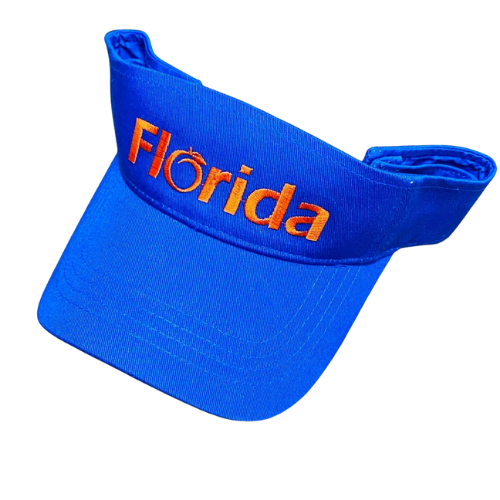 Florida Heritage Visor Royal/Orange