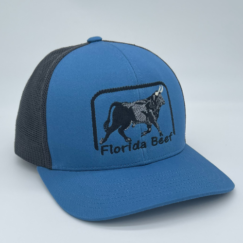 Heritage Bull Ocean Blue/Black hat