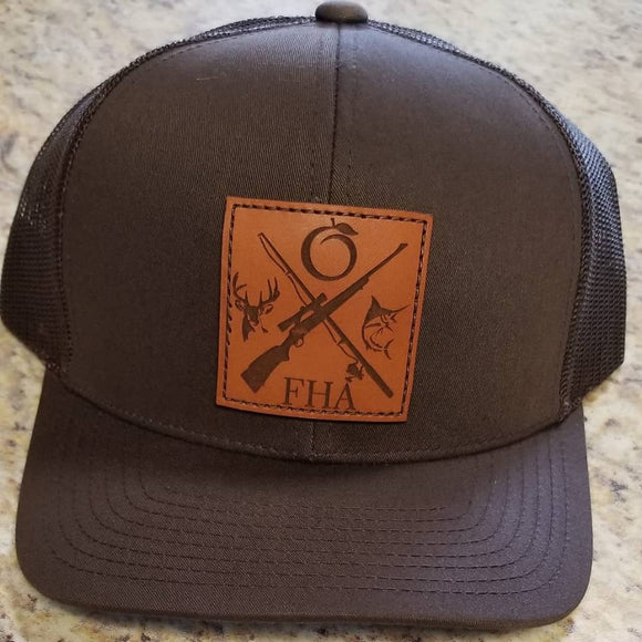 Florida Heritage Sportsman Leather Patch Hat