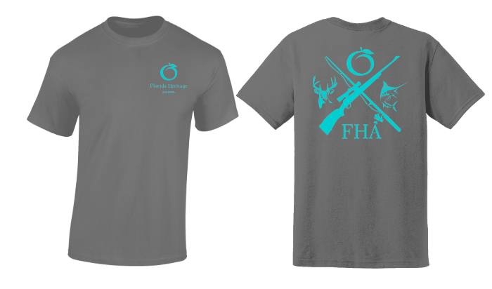 Sportsman (Turquoise) Logo Tee
