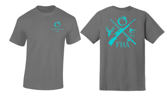 Sportsman (Turquoise) Logo Tee