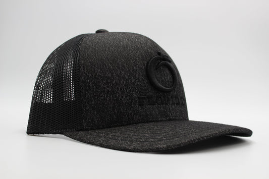 Florida Snapback Heather Black/Black black logo