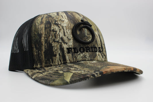 Florida Snapback Camo/Black Black logo