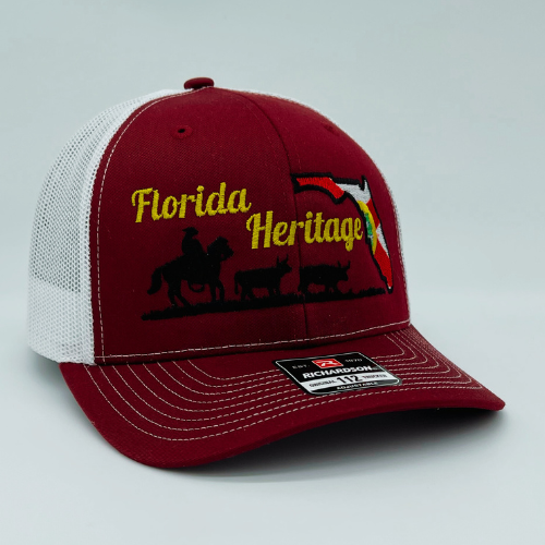 The Heritage Cattle Drive Garnet/White