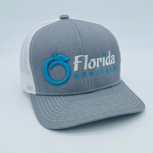 The Heritage Trucker Heather Grey/White