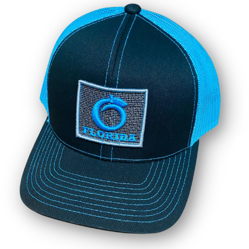 Rugged Series Black/Neon Blue Net
