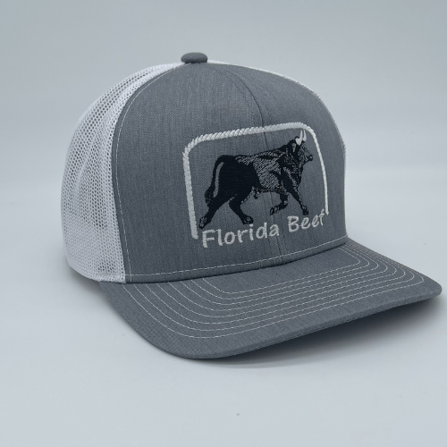 Heritage Bull Heather Grey/White hat