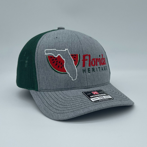 The Heritage Watermelon Heather-Grey/Dark Green