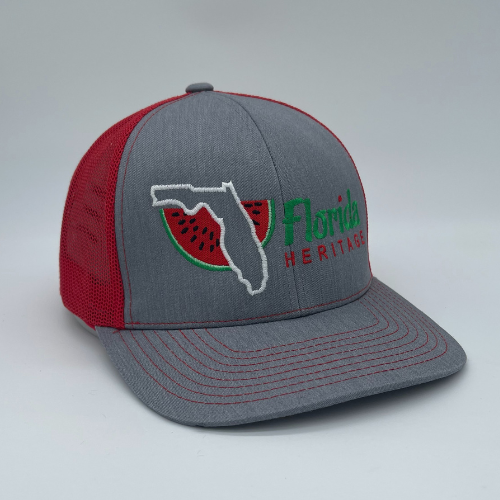 The Heritage Watermelon Heather-Grey/Red