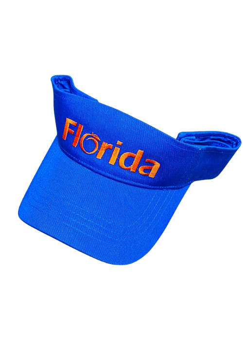 Florida Heritage Visor Royal/Orange