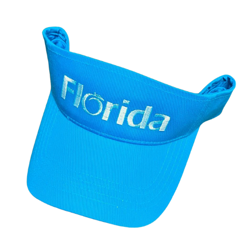 Florida Heritage Visor Teal/White