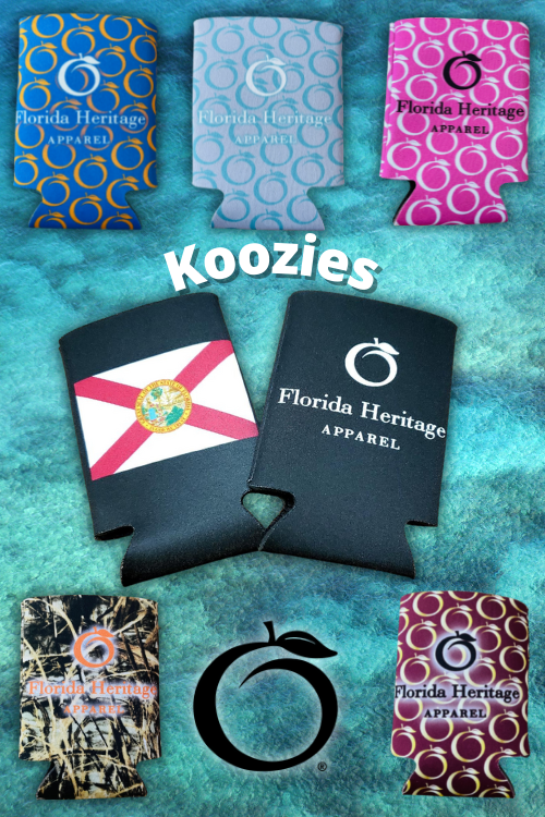 Florida Heritage Printed Koozies