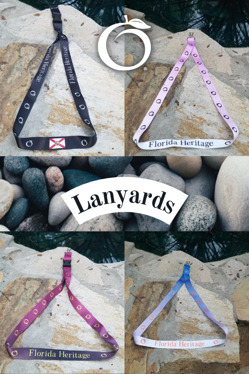 Florida Heritage lanyards